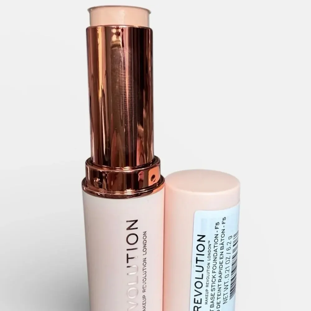 Makeup Revolution Fast Base Stick Foundation F5 NWT